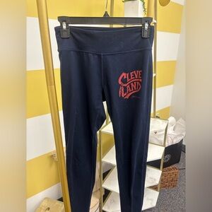Soybu Navy Cleveland Indians Leggings